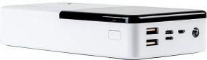 УМБ PowerX Q500 Powerbank 30000mAh LCD Screen (1283126562334) White - фото 2 - інтернет-магазин електроніки та побутової техніки TTT