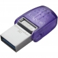 USB флеш накопичувач Kingston DataTraveler MicroDuo 3С 256GB USB 3.2 Gen1 + Type-C (DTDUO3CG3/256GB) - фото 2 - інтернет-магазин електроніки та побутової техніки TTT