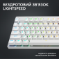 Клавиатура беспроводная Logitech G PRO X TKL Lightspeed Tactile (920-012148) White  - фото 3 - интернет-магазин электроники и бытовой техники TTT