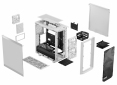 Корпус Fractal Design Meshify 2 Compact Lite TG Clear (FD-C-MEL2C-04) White  - фото 3 - интернет-магазин электроники и бытовой техники TTT