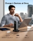Мережевий зарядний пристрій Anker Prime 100W, 2xUSB-C, 1xUSB-A, Pogo pin (A1902311) Black  - фото 3 - інтернет-магазин електроніки та побутової техніки TTT