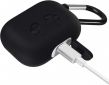 Чехол для наушников BeCover Silicon Protection для Apple AirPods Pro (704493) Black - фото 3 - интернет-магазин электроники и бытовой техники TTT