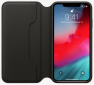 Панель Apple Leather Folio iPhone X Dark Grey - фото 2 - інтернет-магазин електроніки та побутової техніки TTT