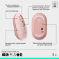 Комплект беспроводной Logitech Pop Icon Combo (920-013142) Rose  - фото 3 - интернет-магазин электроники и бытовой техники TTT