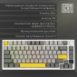 Клавіатура бездротова EPOMAKER Ajazz AK820 Pro 75% Flying Fish Switch Hot-Swap RGB UA Wireless/Bluetooth/USB (AK820-PRO-W-FF) White  - фото 15 - інтернет-магазин електроніки та побутової техніки TTT