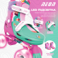 Роликовые коньки Neon Combo Цветы Размер 34-37 (NC49F4) - фото 7 - интернет-магазин электроники и бытовой техники TTT