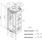 Крепление подстольное для ПК LOCTEK CH101 Black - фото 4 - интернет-магазин электроники и бытовой техники TTT