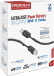 USB-хаб Promate EcoLine-CC120 USB-C to USB-C 60W Power Delivery 1.2 м (ecoline-cc120.black) Black  - фото 7 - інтернет-магазин електроніки та побутової техніки TTT