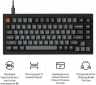 Клавіатура дротова Keychron V1 8K Keychron Super Red Switch Black RGB (V1W-D1-UA) - фото 8 - інтернет-магазин електроніки та побутової техніки TTT