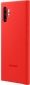 Накладка Samsung Silicone Cover для Samsung Galaxy Note 10 Plus (EF-PN975TREGRU) Red - фото 3 - інтернет-магазин електроніки та побутової техніки TTT