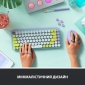 Клавиатура беспроводная Logitech POP Keys Wireless Mechanical Keyboard UA Daydream Mint (920-010736) - фото 2 - интернет-магазин электроники и бытовой техники TTT