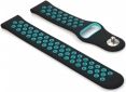 Ремінець BeCover Nike Style для Huawei Watch GT 2 42mm (BC_705719) Black-Blue - фото 2 - інтернет-магазин електроніки та побутової техніки TTT
