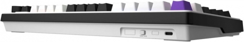 Клавіатура дротова Hator Hellyberry HK75 Mechanical Linear RGB USB (HK75) White/Violet - фото 4 - інтернет-магазин електроніки та побутової техніки TTT