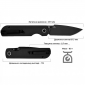 Нож CJRB Nova Black Blade AR-RPM9 Black - фото 5 - интернет-магазин электроники и бытовой техники TTT