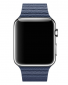 Ремінець Leather Loop для Apple Watch 42мм (MLHL2 / MLHM2) Bright Blue - фото 3 - інтернет-магазин електроніки та побутової техніки TTT
