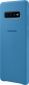 Панель Samsung Silicone Cover для Samsung Galaxy S10 Plus (EF-PG975TLEGRU) Blue - фото 3 - интернет-магазин электроники и бытовой техники TTT