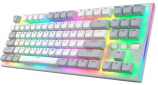 Клавиатура проводная Hator Gravity TKL US layout USB (HTK561) White  - фото 3 - интернет-магазин электроники и бытовой техники TTT