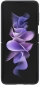 Чохол Leather Cover для Samsung Galaxy Flip3 (EF-VF711LBEGRU) Black  - фото 3 - інтернет-магазин електроніки та побутової техніки TTT