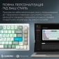 Клавіатура бездротова GamePro Asgard Yord Keychron Super Red Switch Wireless/Bluetooth/USB (MK266WH) White  - фото 8 - інтернет-магазин електроніки та побутової техніки TTT