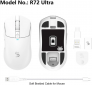 Мышь A4Tech Bloody R72 Ultra Wireless/USB (4711421000901) White  - фото 5 - интернет-магазин электроники и бытовой техники TTT