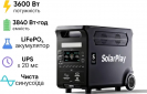 Зарядная станция SolarPlay Q3600 / 3600 Вт / 3840 Вт⋅год / LiFePO4 - фото 2 - интернет-магазин электроники и бытовой техники TTT