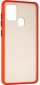 Панель Gelius Bumper Mat Case для Samsung Galaxy A21s (A217) (2099900810442) Red - фото 4 - інтернет-магазин електроніки та побутової техніки TTT