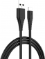Сетевое зарядное устройство ColorWay 1USB Auto ID 2A (10W) + кабель Type-C (CW-CHS012CC-BK) Black - фото 5 - интернет-магазин электроники и бытовой техники TTT