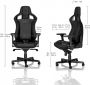 Кресло геймерское NOBLECHAIRS Epic (GAGC-165) Black Edition - фото 3 - интернет-магазин электроники и бытовой техники TTT