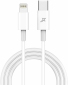 Кабель Grand-X Type-C - Lightning 12W (CL-03W) White - фото 2 - интернет-магазин электроники и бытовой техники TTT