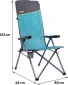 Крісло розкладне Uquip Justy XL (DAS303232) Blue/Grey - фото 4 - інтернет-магазин електроніки та побутової техніки TTT