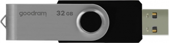 USB флеш накопичувач Goodram UTS2 32GB USB 2.0 (UTS2-0320K0R11) Black  - фото 3 - інтернет-магазин електроніки та побутової техніки TTT