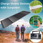 Портативная солнечная панель Bresser Mobile Solar Charger 120 Watt USB DC (3810070) - фото 5 - интернет-магазин электроники и бытовой техники TTT