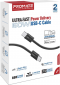 Кабель Promate EcoLine-CC200 USB-C to USB-C 60W Power Delivery 2 м (ecoline-cc200.black) Black  - фото 7 - інтернет-магазин електроніки та побутової техніки TTT