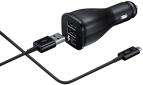 Автомобільний зарядний пристрій Samsung Fast Charging (EP-LN920CBEGRU) - фото 2 - інтернет-магазин електроніки та побутової техніки TTT