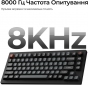 Клавіатура дротова Keychron V1 8K Keychron Super Red Switch Black RGB (V1W-D1-UA) - фото 9 - інтернет-магазин електроніки та побутової техніки TTT
