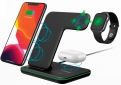 Беспроводное зарядное устройство Gelius Pro Wireless Charger 3in1 15W GP-AWC01 (2099900851124) Black - фото 8 - интернет-магазин электроники и бытовой техники TTT