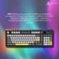 Клавиатура беспроводная Ajazz AK980 V2 Gift Switch V2 Wireless/Bluetooth/USB (AK980-V2-G-BGY) Black-Grey-Yellow - фото 6 - интернет-магазин электроники и бытовой техники TTT