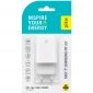 Мережевий зарядний пристрій Piko TC-PD332 USB Type-A QC3.0 USB Type-C PD3.0 33 Вт GaN (1283126597794) White - фото 2 - інтернет-магазин електроніки та побутової техніки TTT