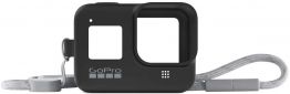 Силиконовый чехол с ремешком GoPro HERO8 Sleeve+Lanyard (AJSST-001) Black - фото 3 - интернет-магазин электроники и бытовой техники TTT