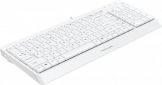 Клавиатура проводная A4Tech FK15 USB (4711421956888) White - фото 2 - интернет-магазин электроники и бытовой техники TTT