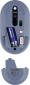 Мышь 2E MF300 FLORA:MALLOW Silent WL BT (2E-MF300WFLORABL) Blue  - фото 3 - интернет-магазин электроники и бытовой техники TTT