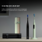 Електрична зубна щітка Oclean X Ultra 20 S Electric Toothbrush Duo Set Green+Black - фото 2 - інтернет-магазин електроніки та побутової техніки TTT
