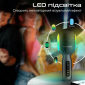 Мікрофон Promate VocalMic Bluetooth 2 x AUX LED (vocalmic.black) Black  - фото 10 - інтернет-магазин електроніки та побутової техніки TTT