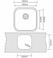 Кухонна мийка INTERLINE UNDER sateen - фото 4 - інтернет-магазин електроніки та побутової техніки TTT