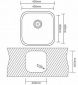 Кухонная мойка INTERLINE UNDER sateen - фото 4 - интернет-магазин электроники и бытовой техники TTT