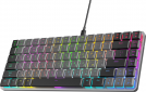 Клавиатура проводная GamePro MK141R Red Swich Low Profile 75% RGB Dark Gray - фото 2 - интернет-магазин электроники и бытовой техники TTT