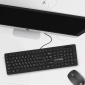 Клавиатура проводная OfficePro SK276 USB Black - фото 4 - интернет-магазин электроники и бытовой техники TTT