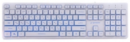 Клавиатура проводная Gembird KB-UML3-01-W-UA USB (EN/RU/UA) (8716309923507) - фото 5 - интернет-магазин электроники и бытовой техники TTT