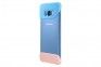 Чехол Samsung 2 Piece Cover S8 Blue-Peach (EF-MG950CLEGRU) - фото 3 - интернет-магазин электроники и бытовой техники TTT