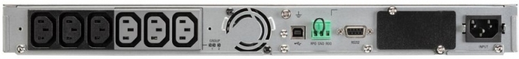 ДБЖ Eaton 5P G2, 1150VA/920W, RM 1U, LCD, USB, RS232, 6xC13 (5P1150IRG2) - фото 2 - інтернет-магазин електроніки та побутової техніки TTT